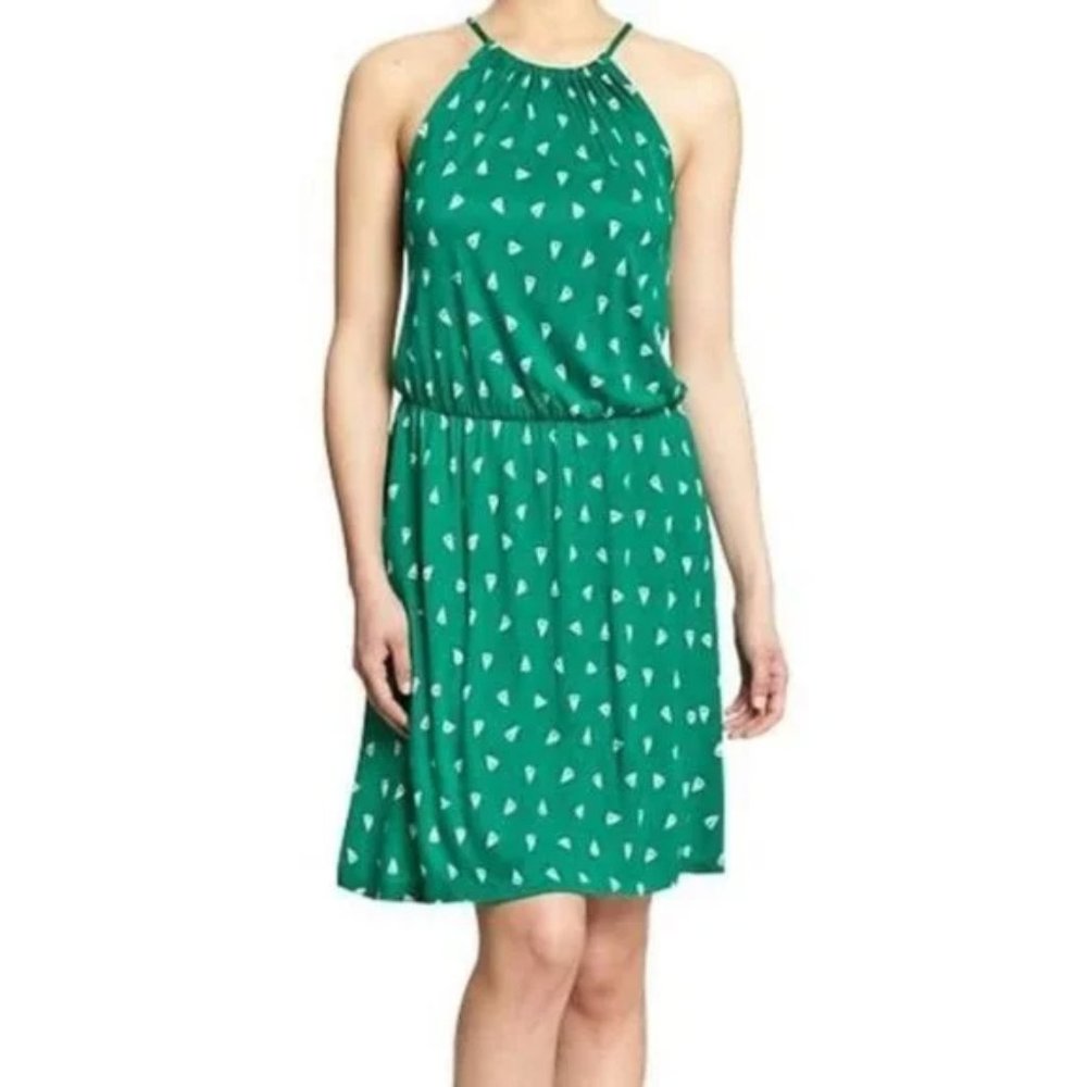 Old Navy Sailboat Halter Dress